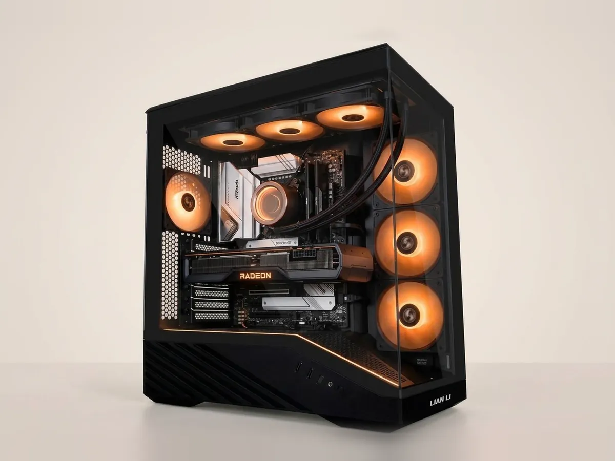 TEIDE PC 2400, PC gaming con Ryzen 5 9600X y Radeon RX 9070 XT, imagen ilustrativa