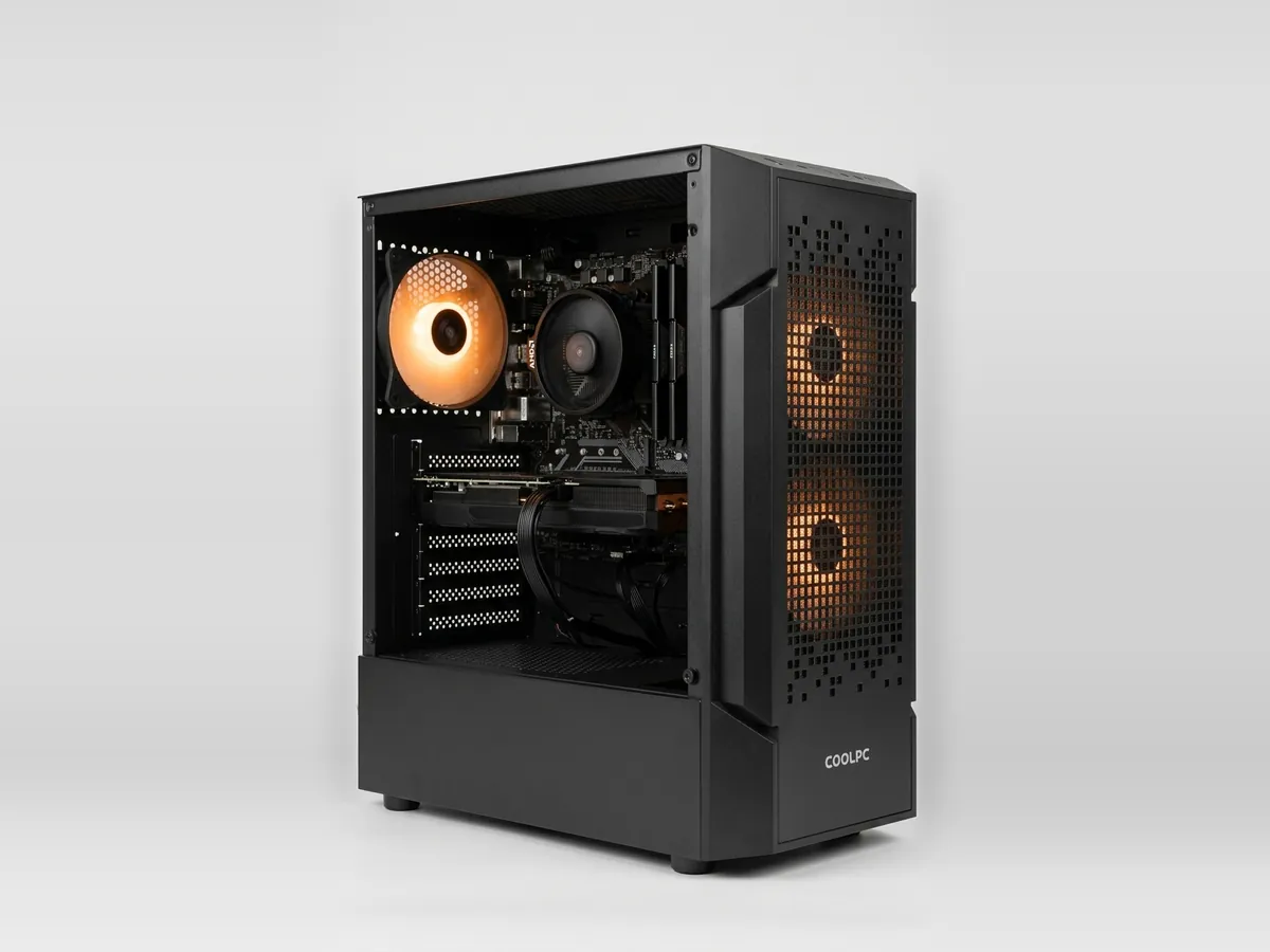 TEIDE PC 600, PC gaming con Ryzen 5 5500 y RTX 5060, imagen ilustrativa